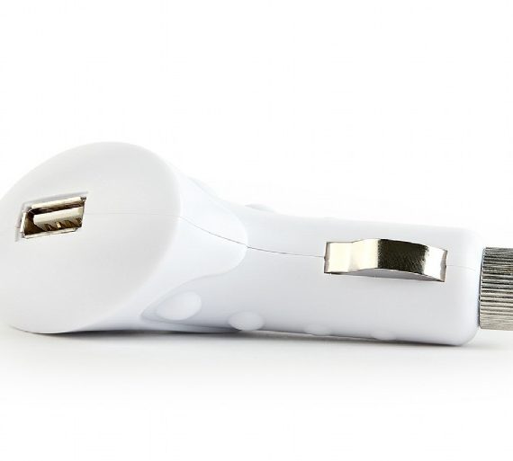 Cargador de coche 1A  WIRBOO blanco