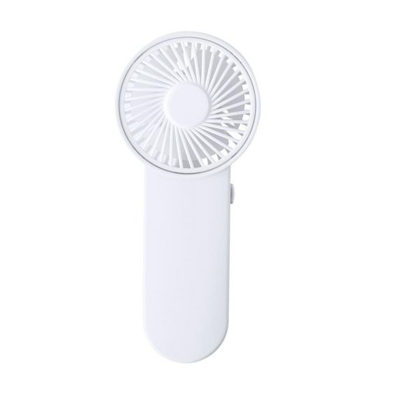 Ventilador de mano en resistente ABS blanco