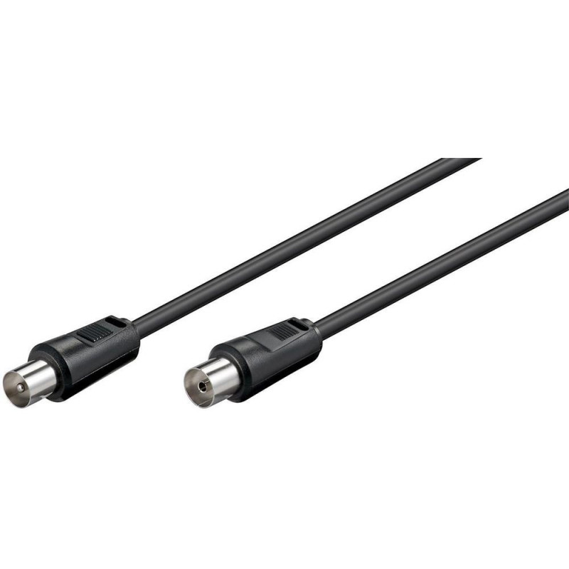 Cable de antena 1,5M granel negro